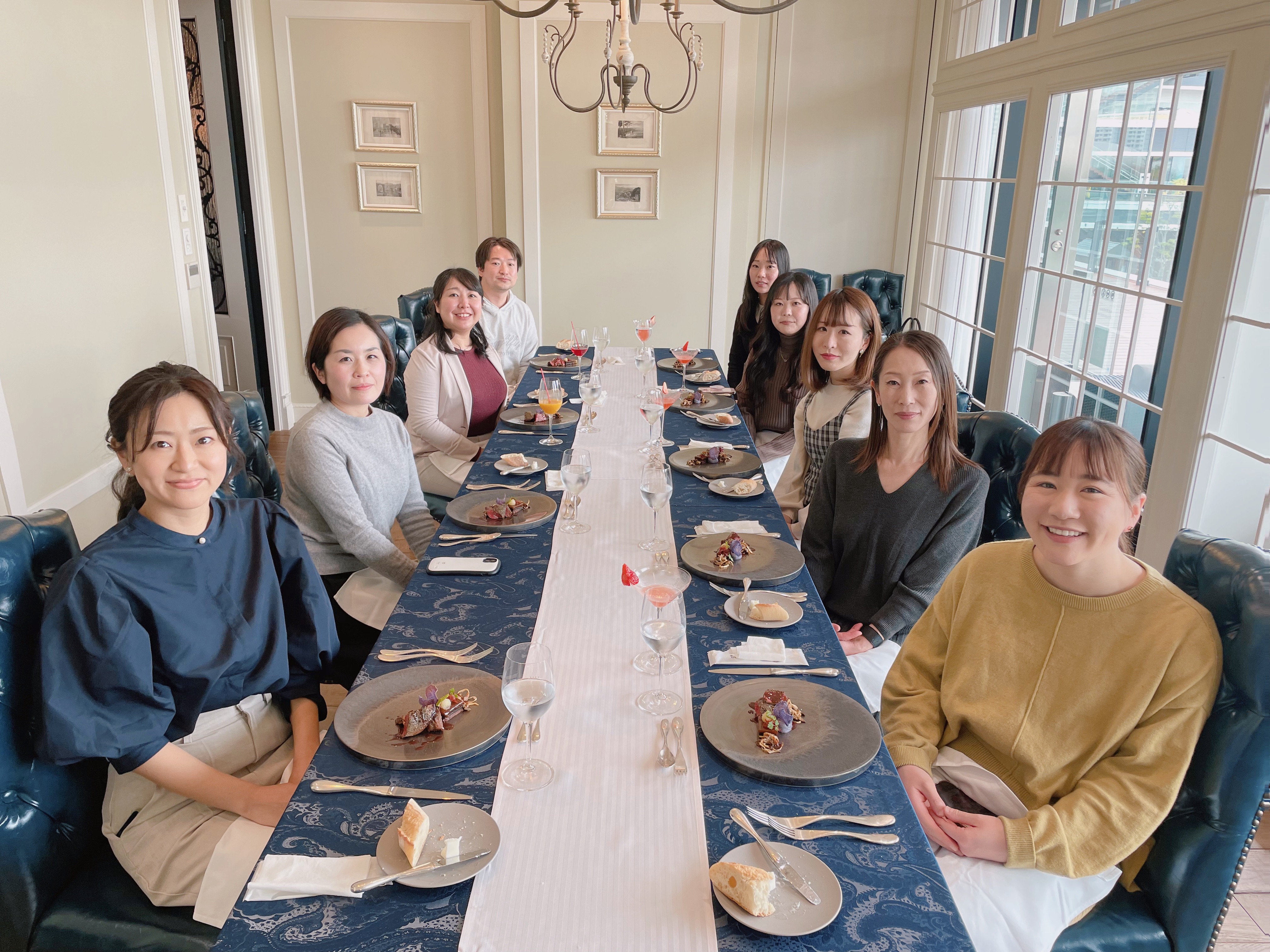 過去にはフレンチのランチを味わったことも。